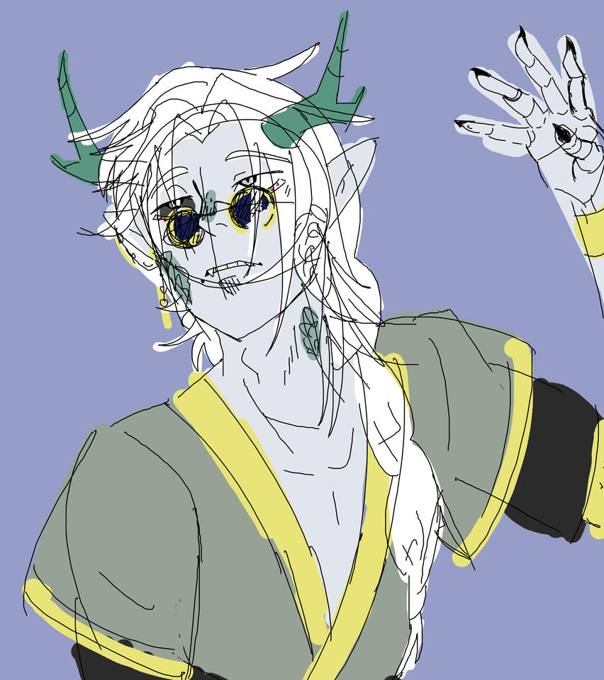 Colored Concept Sketch